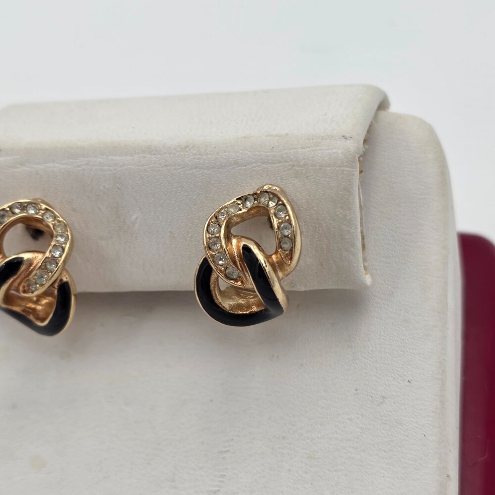 Christian Dior Rhinestone Earring - Picture 2 of 5